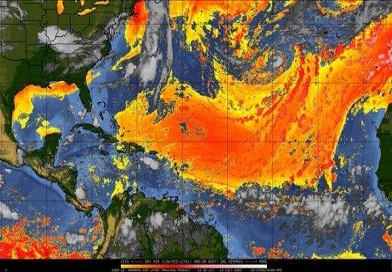 Nube de polvo del Sahara disminuirá las lluvias y mantendrá sensación de mucho calor a partir del viernes