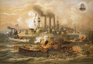 La batalla naval de Santiago de Cuba