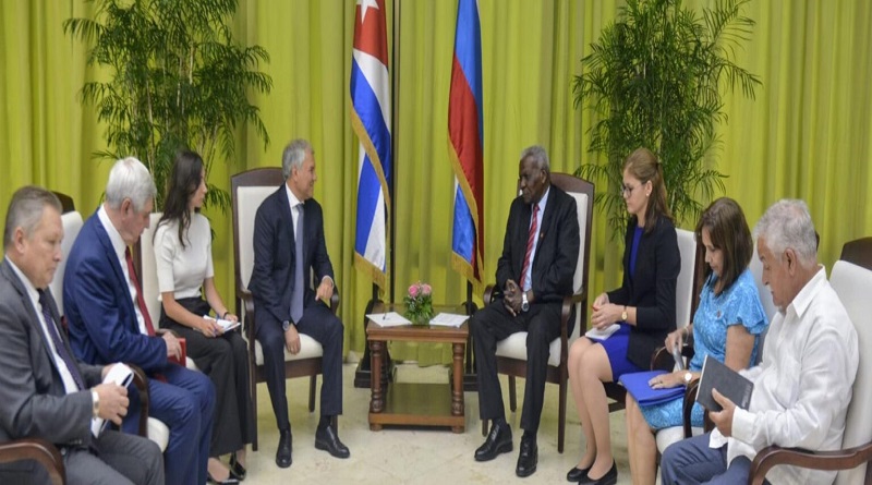 Presidente del Parlamento de Cuba sostuvo encuentro con su par ruso
