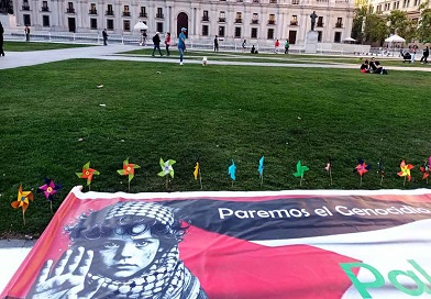 Desde Chile, un homenaje a los niños asesinados en Gaza