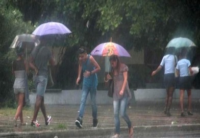 Lluvias en gran parte de Cuba con vientos algo fuertes en occidente