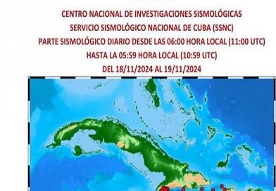 Reportan sismo de 4.2 en oriente de Cuba